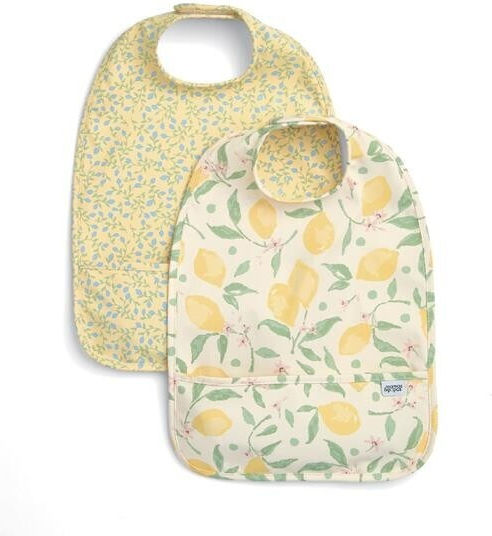 Mamas & Papas Lemon Meadow Baby Lätzchen Stoff Lemon Meadow 2 Stück