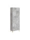 Gray Bookcases (2 Pieces) 66x34.5x95cm