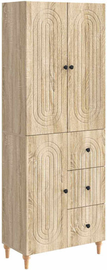 Bücherregale Braune 2Stücke 66x34.5x90cm