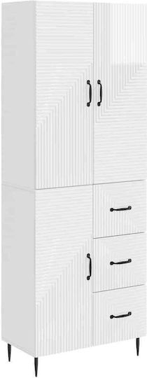Библиотеки Бели (2 Бр.) 66x34.5x89.5 см