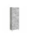 Gray Bookcases (2 Pieces) 66x34.5x90 cm