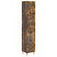 vidaXL Bathroom Column Cabinet Wall Hung M33xD3...