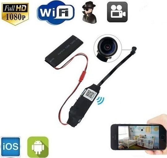 Spy Camera WiFi 1080p with Memory Card Slot