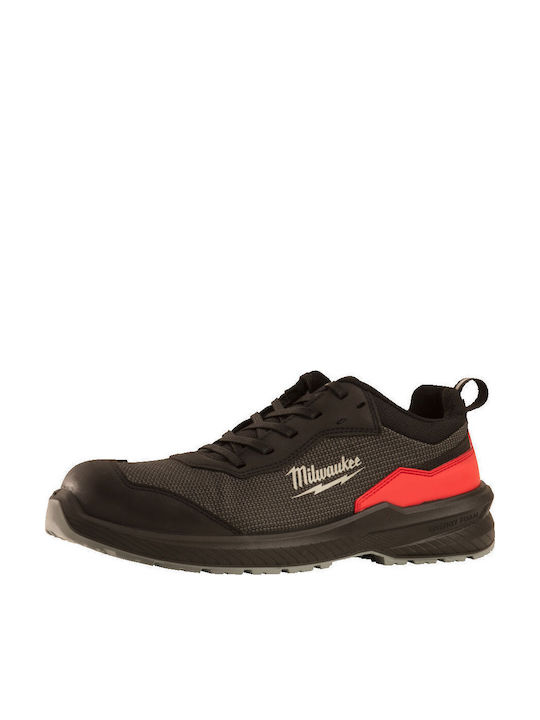 Milwaukee Flextred Work Shoe Black S1PS with Ce...