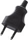 Schuko Plugs Bachmann Euro Flat Plug 2 5A/250VAC Black Montage