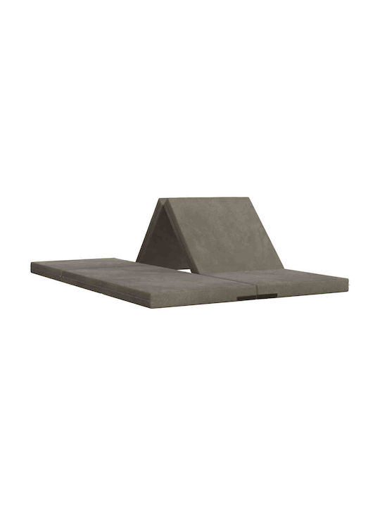 Multifunctional Bean Bag Sofa Light Gray 140x67x45cm