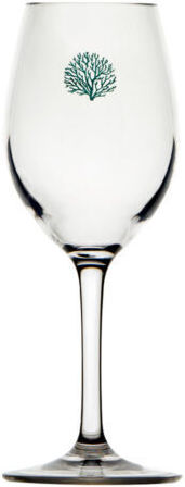 Marine Business Tritan Set of Glasses for White Wine made of Plastic 6 Pieces