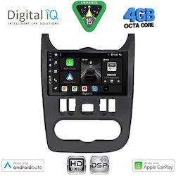 Digital IQ Ηχοσύστημα Renault Logan Dacia Duster / Logan / Sandero 2006-2012 με Bluetooth, USB & GPS Digital IQ Ηχοσύστημα Renault Logan Dacia Duster / Logan / Sandero 2006-2012 με Bluetooth, USB & GPS