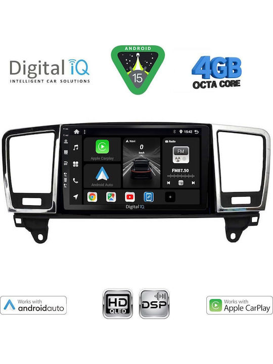 Digital IQ Car Audio System for Mercedes-Benz ML / GL Class 2011-2019 Bluetooth USB WiFi GPS Apple CarPlay Android Auto with 9" Touch Screen