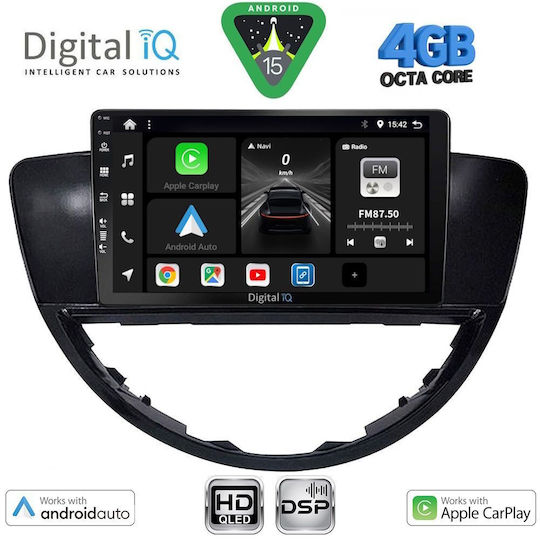 Digital IQ Ηχοσύστημα Αυτοκινήτου για Subaru Tribeca 2007-2014 (Bluetooth/USB/WiFi/GPS/Apple-Carplay/Android-Auto) με Οθόνη Αφής 9"
