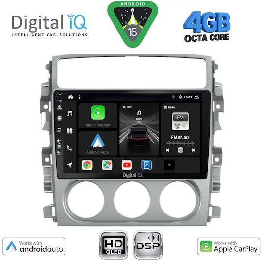 Digital IQ Ηχοσύστημα Αυτοκινήτου για Suzuki Liana 2001-2007 (Bluetooth/USB/WiFi/GPS/Apple-Carplay/Android-Auto) με Οθόνη Αφής 9"