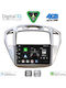 Digital IQ Автомобилна Аудио Система За Toyota Highlander 2002-2009 Bluetooth USB Вграден Wi-Fi GPS Apple CarPlay Android Auto С Touch Screen 9"