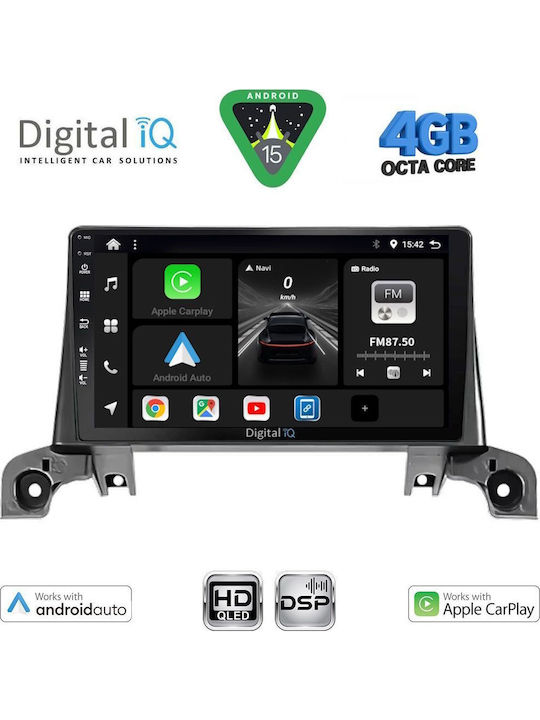 Digital IQ Car Audio System for Peugeot 3008 2017 with Touch Screen 9" Digital IQ BXF 16519 CPAA