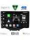 Digital IQ Auto-Audiosystem für Toyota Aygo 2014-2022 Bluetooth USB Eingebautes Wi-Fi GPS Apple CarPlay Android Auto mit 9 Zoll Touchscreen