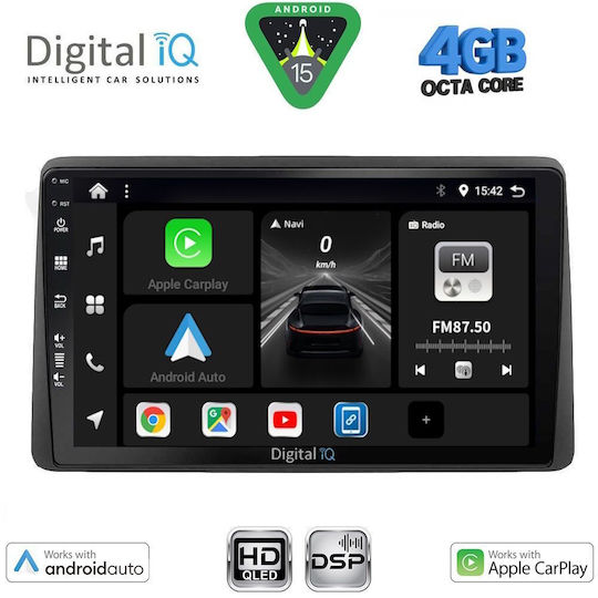 Digital IQ Car Audio System for Nissan Juke 2021 with Touch Screen 10 inches DIGITAL IQ BXF 16453 CPAA
