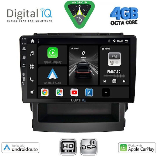 Digital IQ Ηχοσύστημα Αυτοκινήτου για Subaru Forester / Impreza 2019 (Bluetooth/USB/WiFi/GPS/Apple-Carplay/Android-Auto) με Οθόνη Αφής 9"