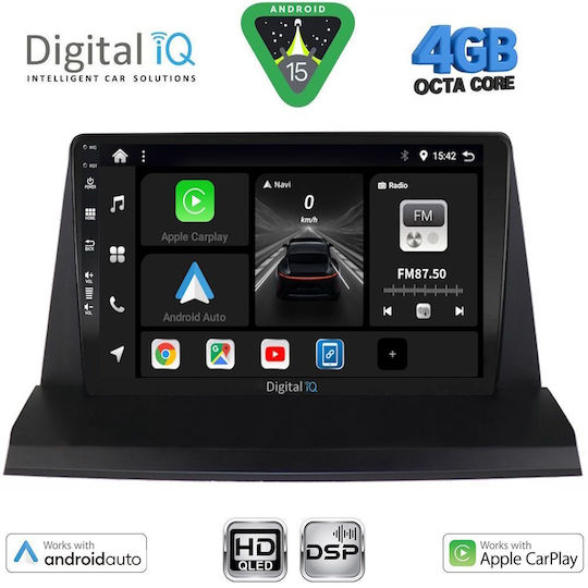 Digital IQ Car Audio System for Lexus NX 2014-2022 (Bluetooth/USB/WiFi/GPS/Apple CarPlay/Android Auto) with 9" Touch Screen