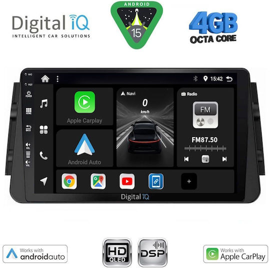 Digital IQ Car Audio System for Nissan Micra 2017 with Touch Screen 9" Digital IQ BXF 16460 CPAA