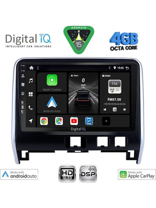 Digital IQ Car Audio System for Nissan Serena 2016-2022 Bluetooth USB WiFi GPS Apple CarPlay Android Auto with 10" Touch Screen