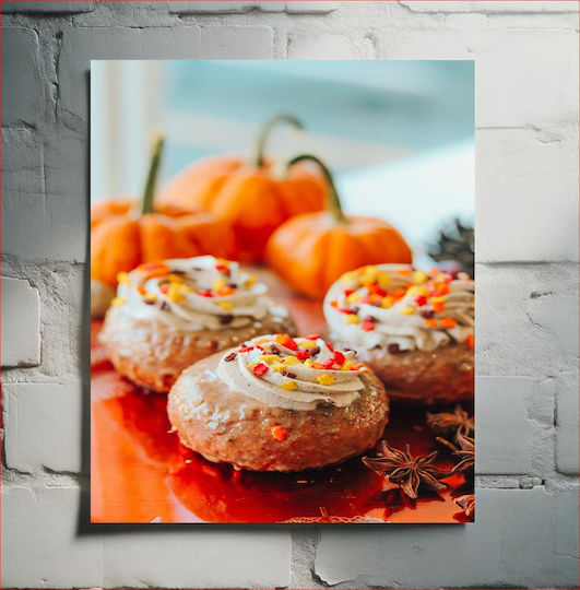 Pumpkin Spice Donuts Ντόνατς Μπαχαρικών Κολοκύθας Pumpkin Spice Donuts Ντόνατς Μπαχαρικών Κολοκύθας