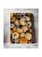 iLovePrints Gemälde Harvest Colorful Gourds Sammlung Bunt Gemälde 70x100