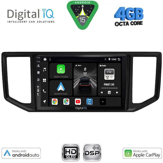 Digital IQ Car Audio System for Volkswagen Crafter 2017 with Touch Screen 10"