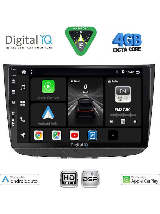 Digital IQ Car Audio System for Mercedes-Benz Vito / Viano 2003-2007 (Bluetooth/USB/WiFi/GPS/Apple CarPlay/Android Auto) with 10" Touch Screen