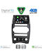 Digital IQ Auto-Audiosystem für Jeep Commander 2007-2009 mit Bluetooth USB Eingebautes Wi-Fi GPS Apple CarPlay Android Auto 9 Zoll Touchscreen