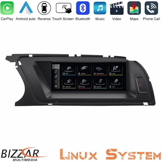 Автомобилна аудиосистема за Audi A4 2013-2015 (Bluetooth/USB/AUX/WiFi/GPS/Apple-Carplay/Android-Auto) с 8,8" Touch Screen