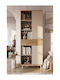 Bücherregal Beige 72x35x189cm