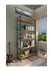 Bibliothek Atlanticα Beige 90x30x180cm
