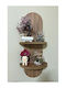 Wandregal Braune 70x20x20cm