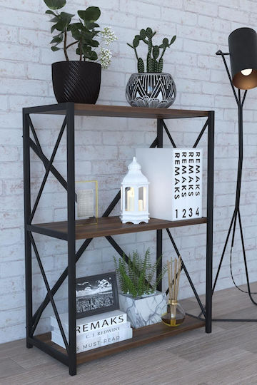 Brown Bookcase 78x36x70cm