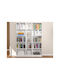 White Bookcase 149x20x169cm
