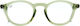 Round Photochromic Clear Green To Brown Frame Clear To Grey Lenses