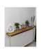 Brown Wall Shelf 80x15x15cm