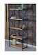 Wandregal Braun 60x30x150cm
