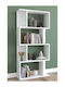 Bücherregal Weiß 147x22x72cm