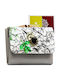 Small Leather Women's Wallet with RFID Green