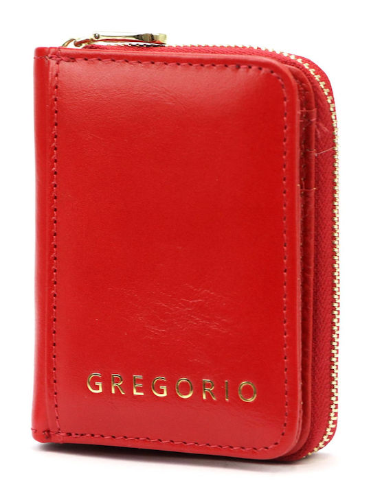 Kleines Leder Damenbrieftasche mit RFID Gold