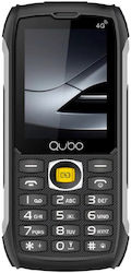 Qubo ST-002 Dual SIM Κινητό με Κουμπιά Μαύρο