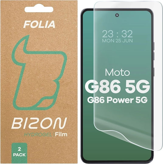 Bizon 0,15mm Hydrogel Displayschutzfolie Für Moto G86