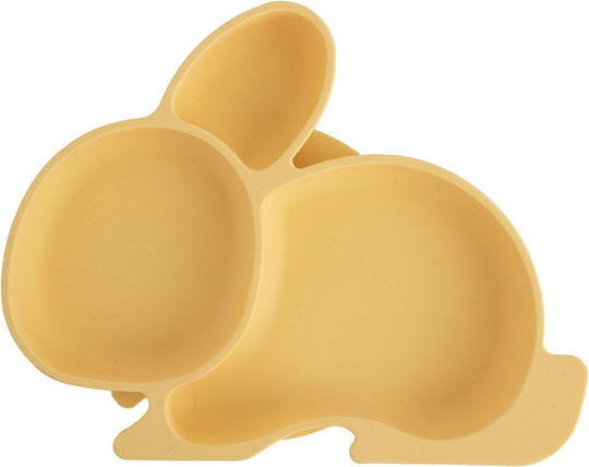 Orion Children's Silicone Food Plate Yellow