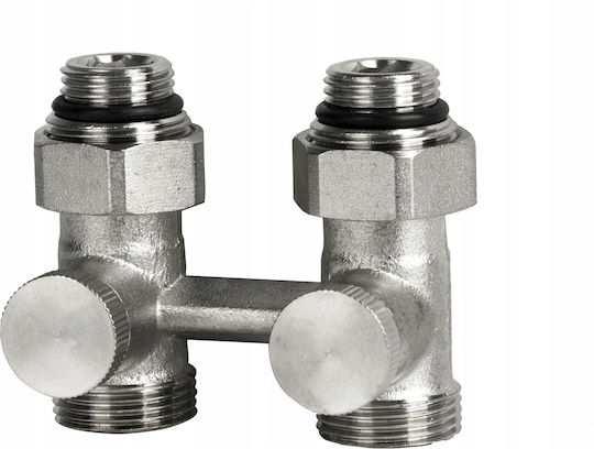 Straight Radiator Valve 3/4 Allen Key