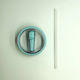 Spare Part Lid-Straw Tumbler 1200 Ml Light Blue