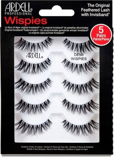 Ardell Demi Wispies Wasserdichte Natürliche Wimpern Mehrfachpack Schwarz 5 Stück