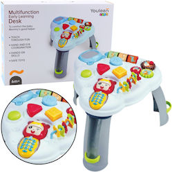 Lean Toys Interactive Educational Triangular Activity Table for 6+ Months