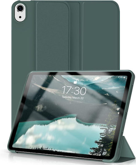 Husă Ipad Air 11 Inch M4 M3 M2 2026-2024 Auto Wake Sleep Ultra Slim Stand Soft Tpu – Verde Marin