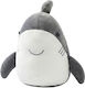 Door Stopper Shark Fabric Gray