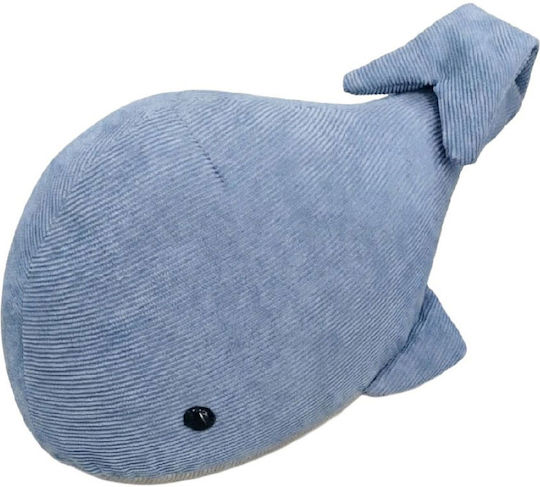 Türstopper Walhai Stoff Blau